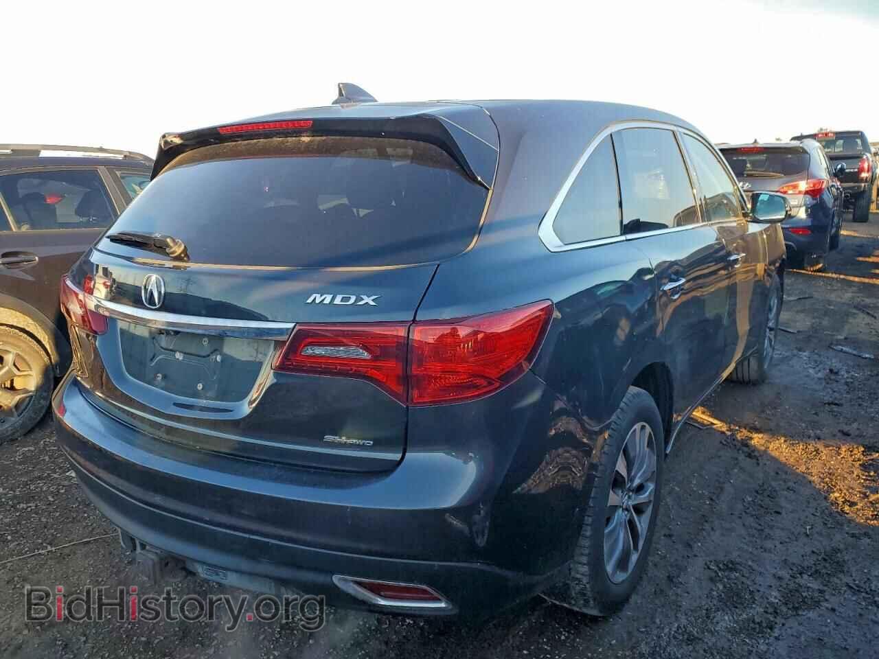2014 ACURA MDX - VIN: 5FRYD4H69EB017961 - Фото 3