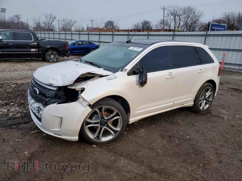 2013 Ford EDGE Sport (VIN 2FMDK4AKXDBC66368) — photo 1 of 13, Copart, damage: front end