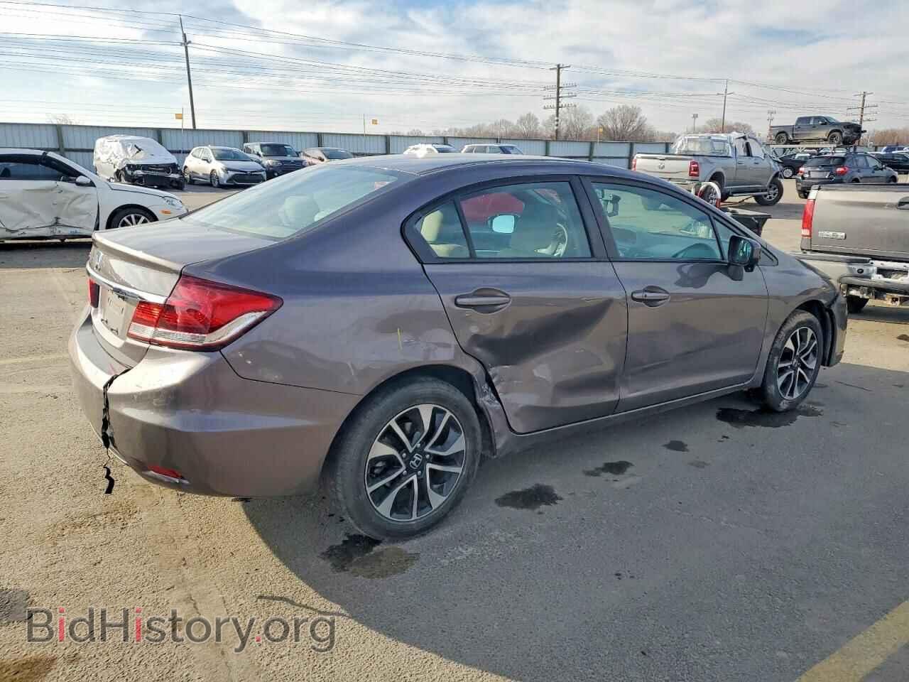2014 HONDA CIVIC - VIN: 19XFB2F86EE022614 - Фото 3