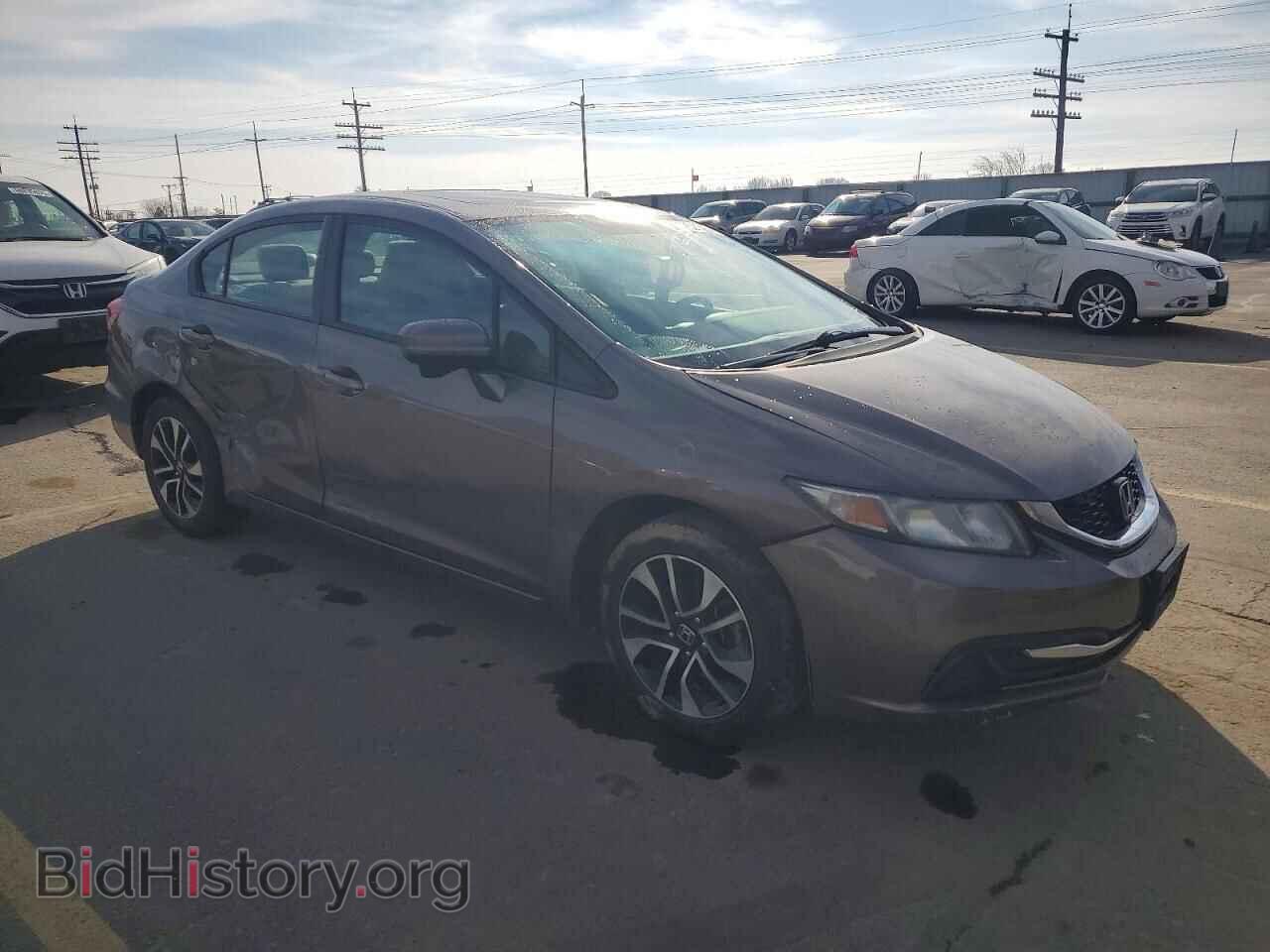 2014 HONDA CIVIC - VIN: 19XFB2F86EE022614 - Фото 4