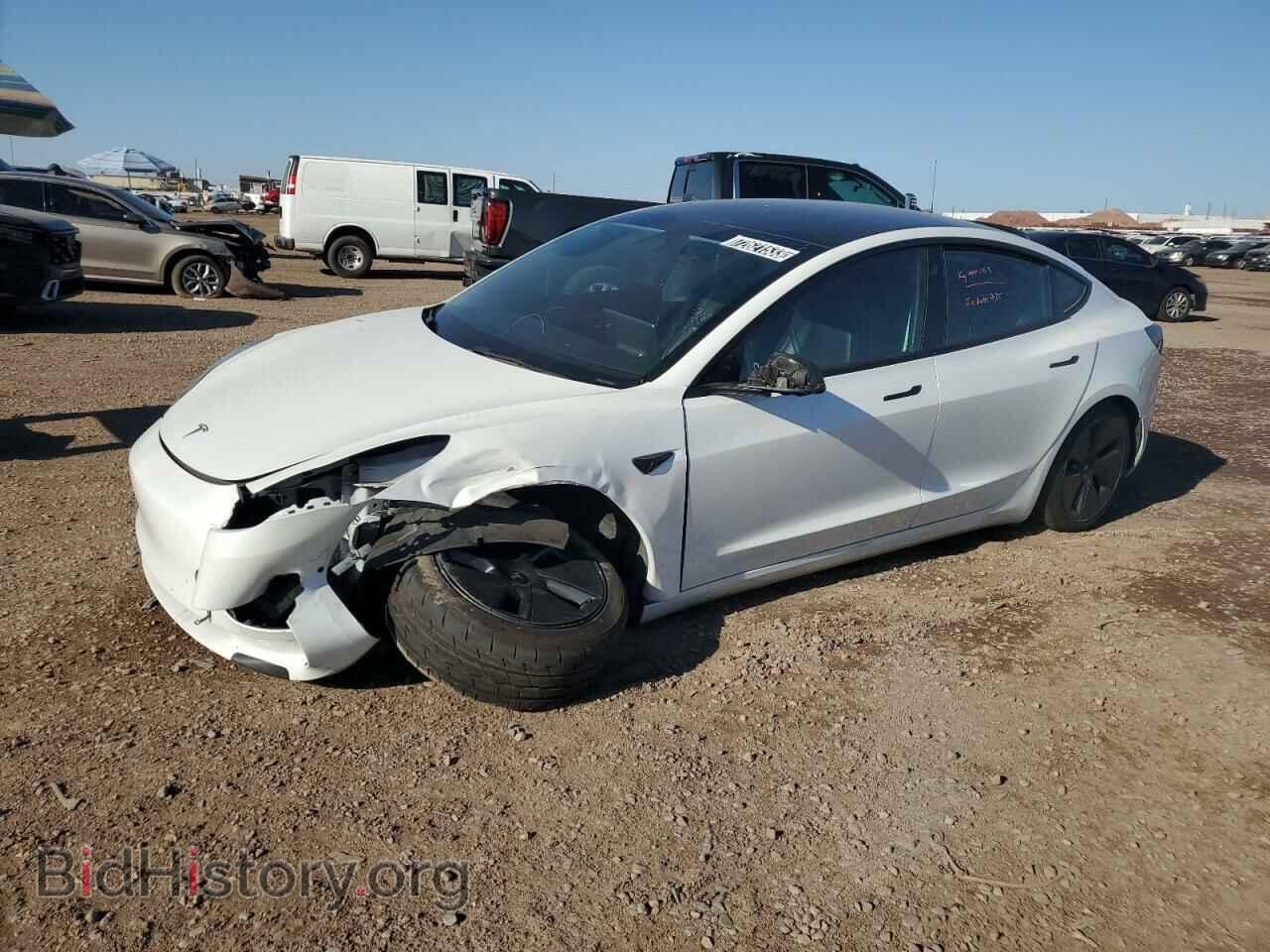 Photo 5YJ3E1EA1MF092300 - TESLA MODEL 3 2021