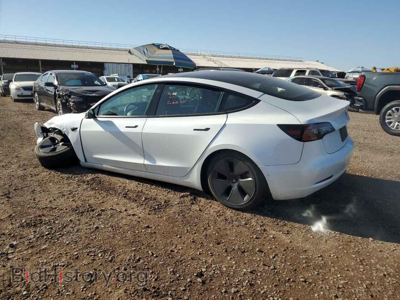 2021 TESLA MODEL 3 - VIN: 5YJ3E1EA1MF092300 - Фото 2