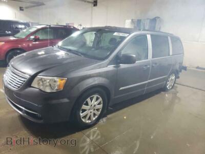 2016 Chrysler MINIVAN Town & COU, gray — VIN 2C4RC1BG0GR157557, Copart
