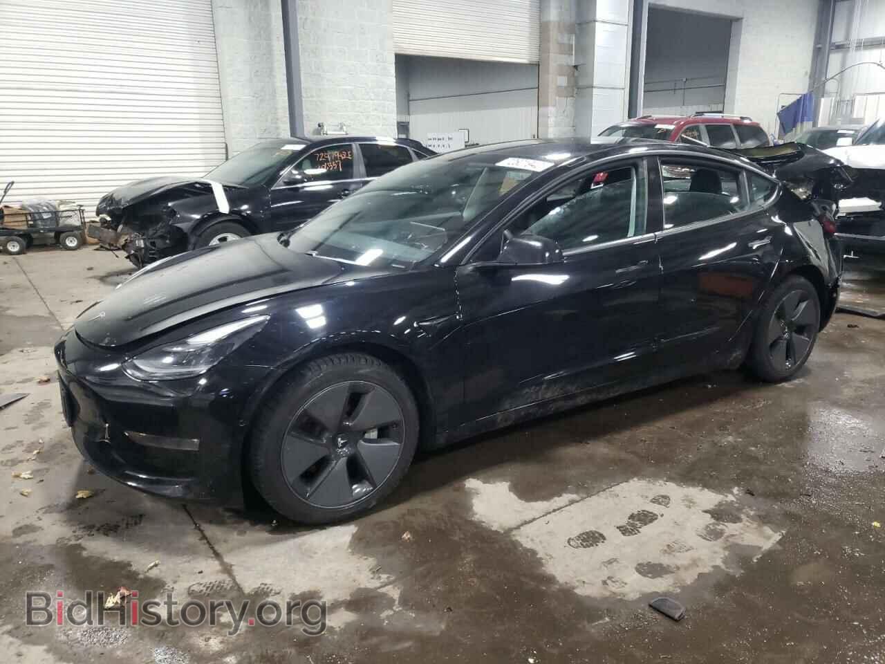 Photo 5YJ3E1EB4MF927380 - TESLA MODEL 3 2021