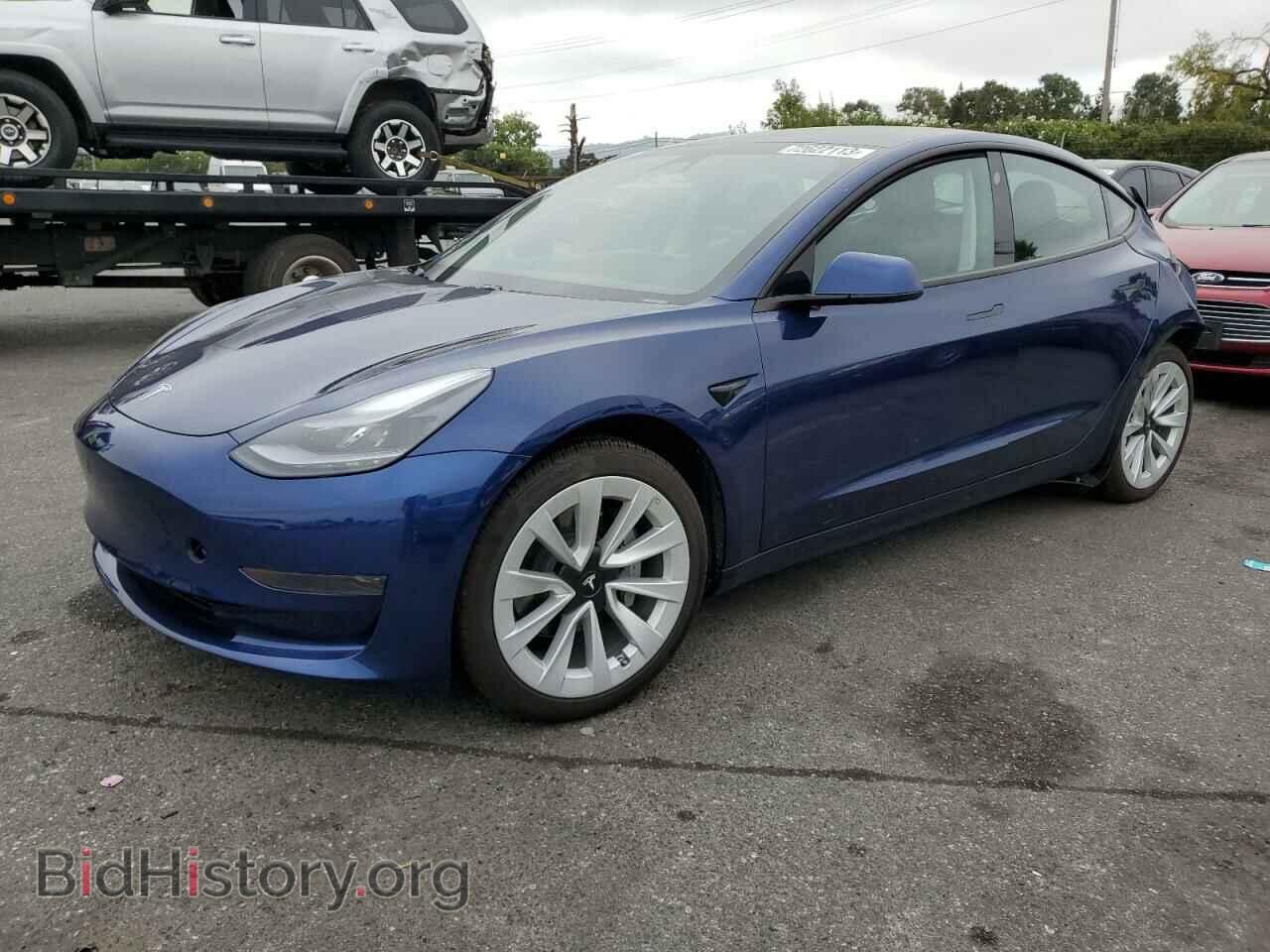 Photo 5YJ3E1EA6MF991203 - TESLA MODEL 3 2021