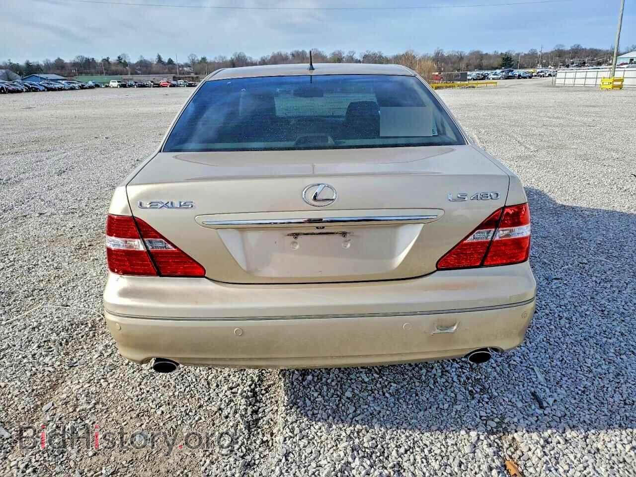 2005 LEXUS LS430 - VIN: JTHBN36F355009033 - Фото 6