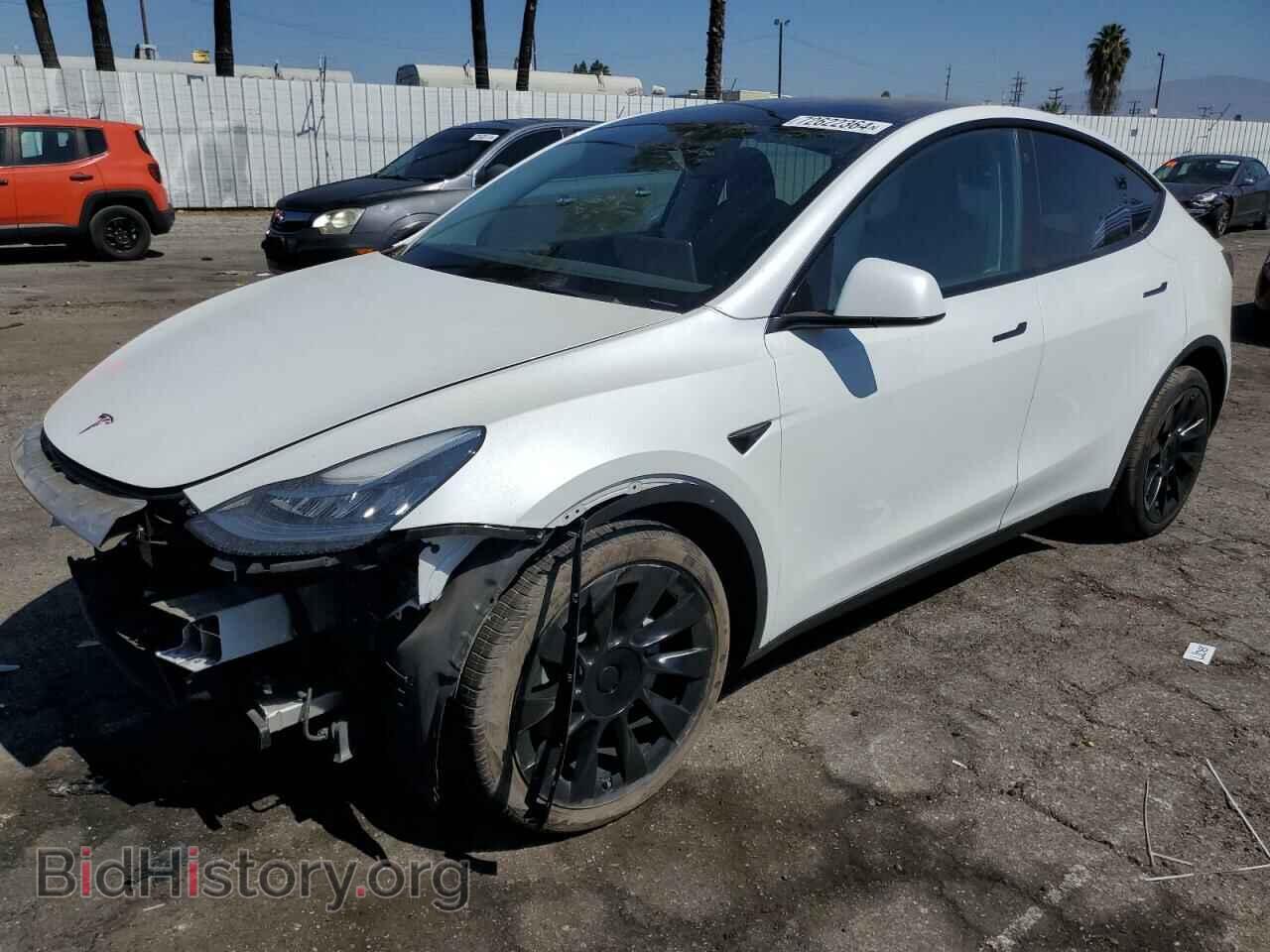 Photo 7SAYGDEE8NF365337 - TESLA MODEL Y 2022