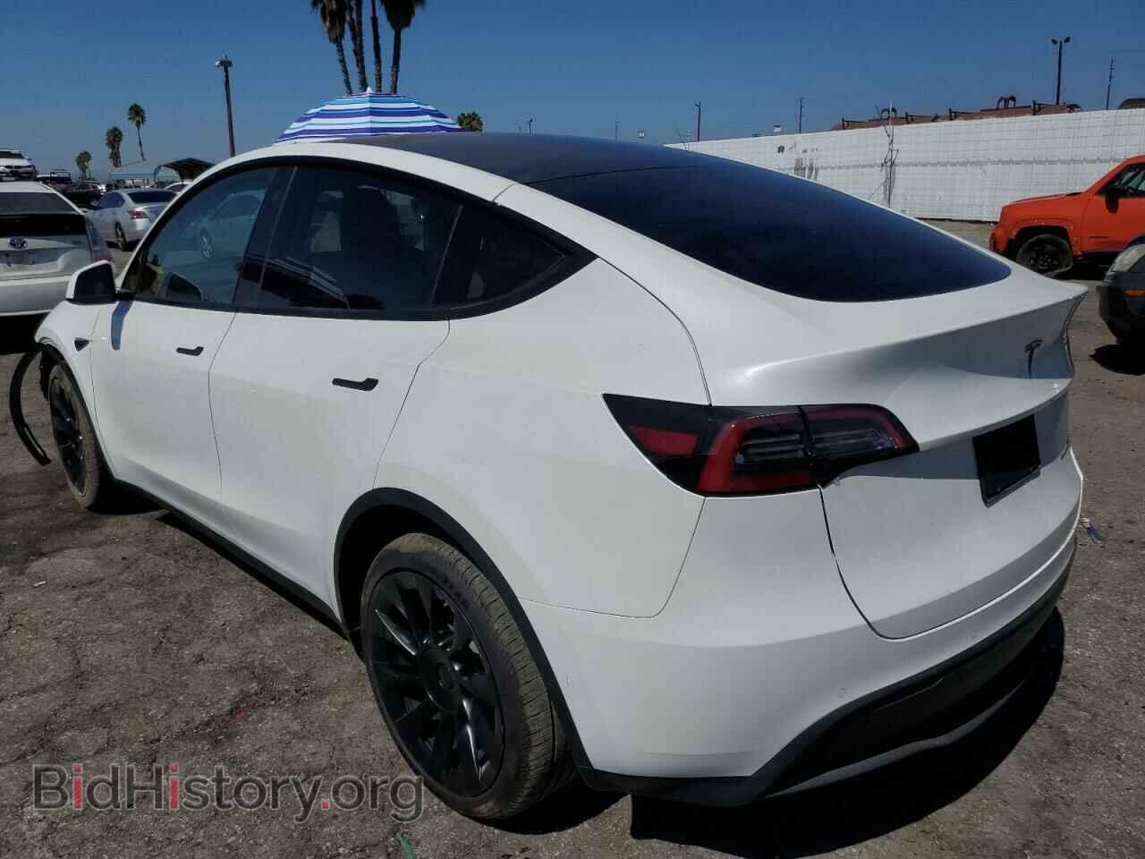 2022 TESLA MODEL Y - VIN: 7SAYGDEE8NF365337 - Фото 2