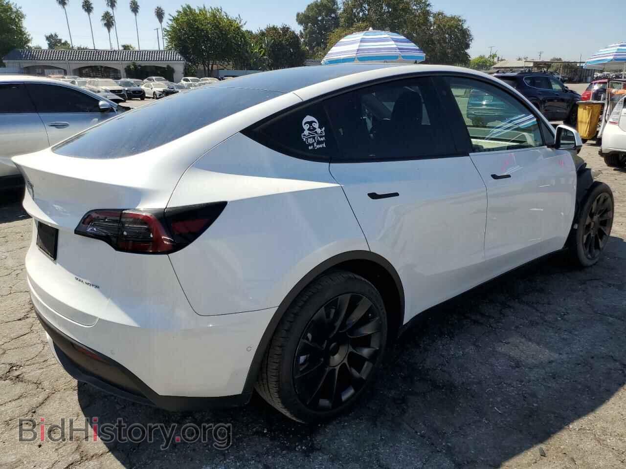 2022 TESLA MODEL Y - VIN: 7SAYGDEE8NF365337 - Фото 3