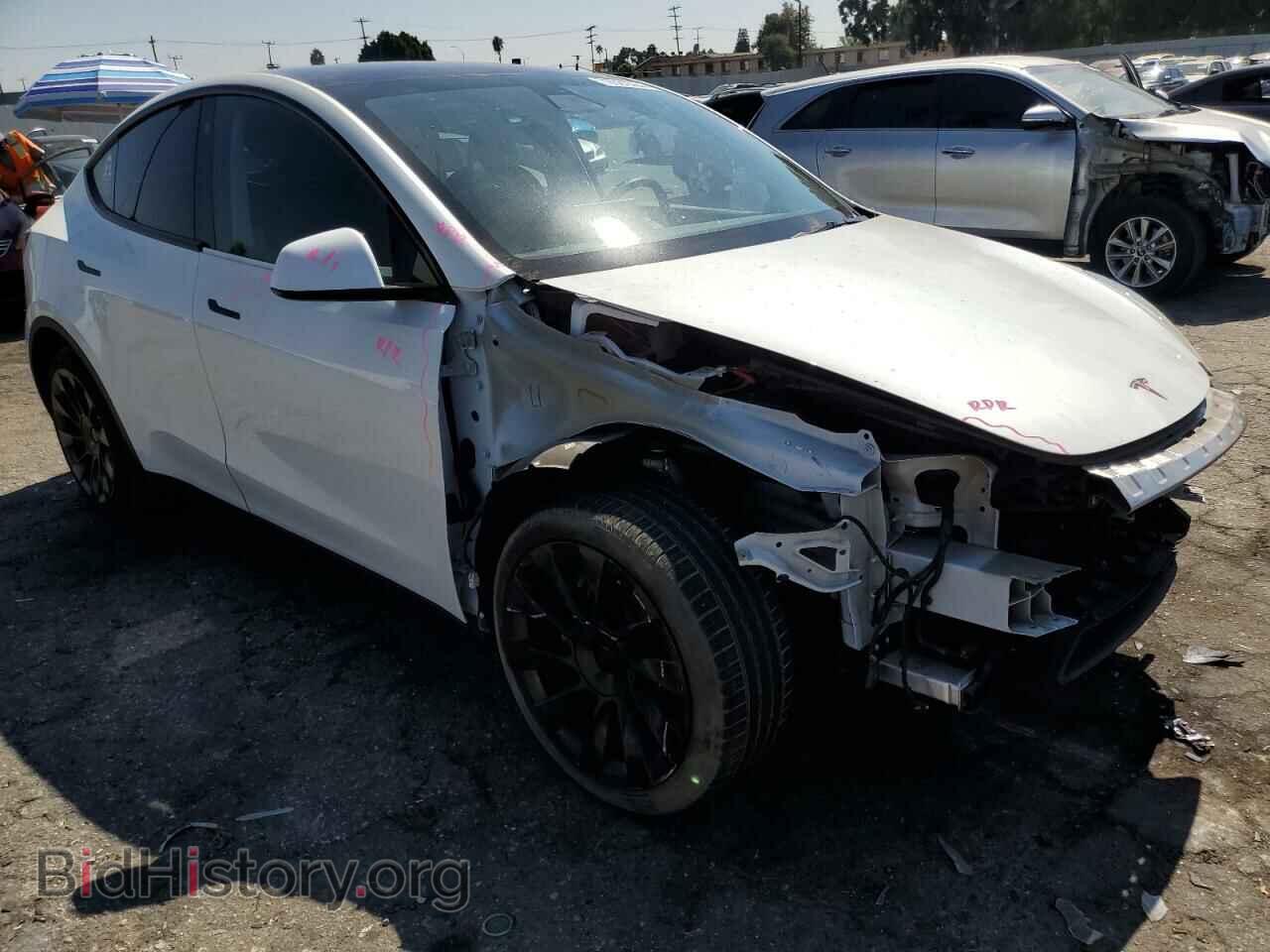 2022 TESLA MODEL Y - VIN: 7SAYGDEE8NF365337 - Фото 4