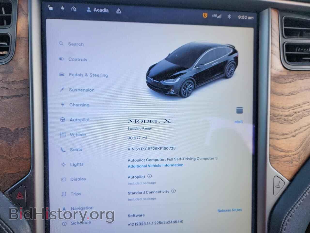 2019 TESLA MODEL X - VIN: 5YJXCBE26KF160738 - Photo 9