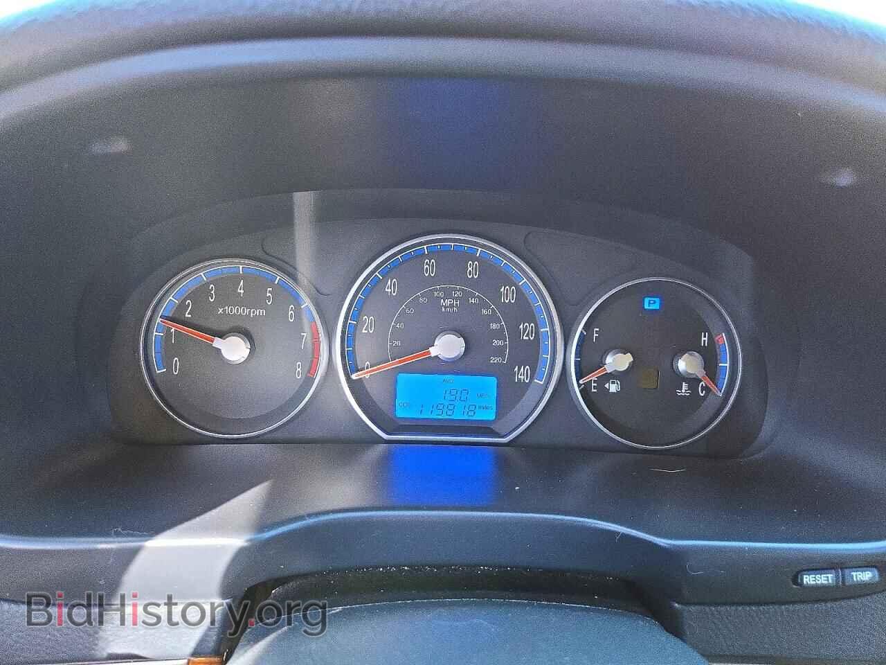 2009 HYUNDAI SANTA FE - VIN: 5NMSG73D99H321480 - Фото 9