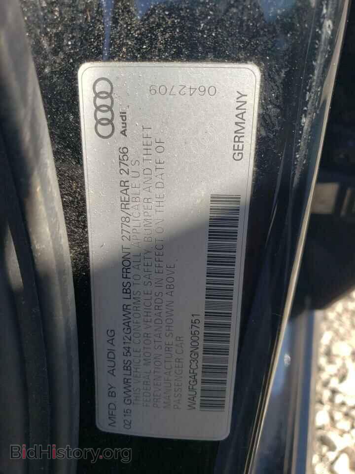 2016 AUDI A6 - VIN: WAUFGAFC3GN005751 - Фото 12