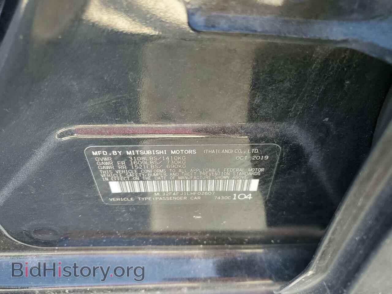 2020 MITSUBISHI MIRAGE - VIN: ML32F4FJ1LHF02607 - Photo 13