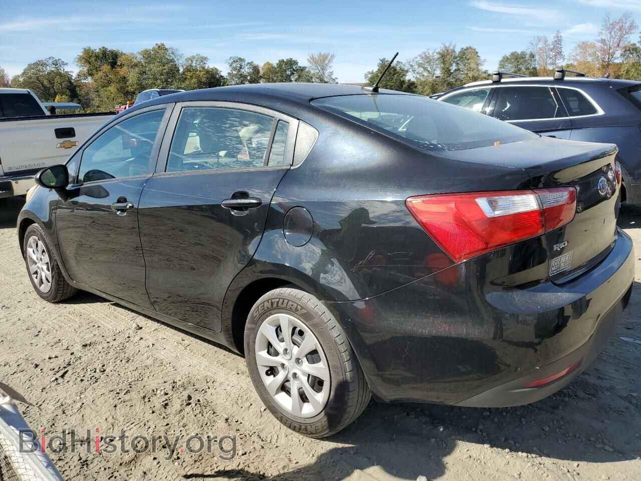 2012 KIA RIO - VIN: KNADM4A39C6073081 - Фото 2