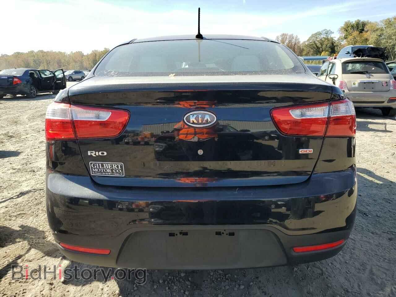 2012 KIA RIO - VIN: KNADM4A39C6073081 - Фото 6