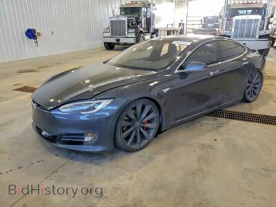 2016 Tesla MODEL S, серый — VIN 5YJSA1E49GF149316, Copart