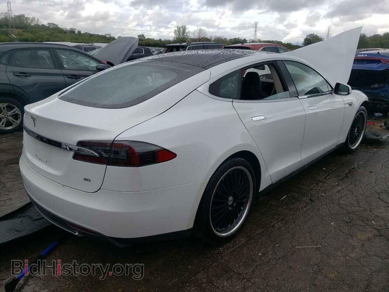 2014 TESLA MODEL S - VIN: 5YJSA1S10EFP24667 - Photo 3