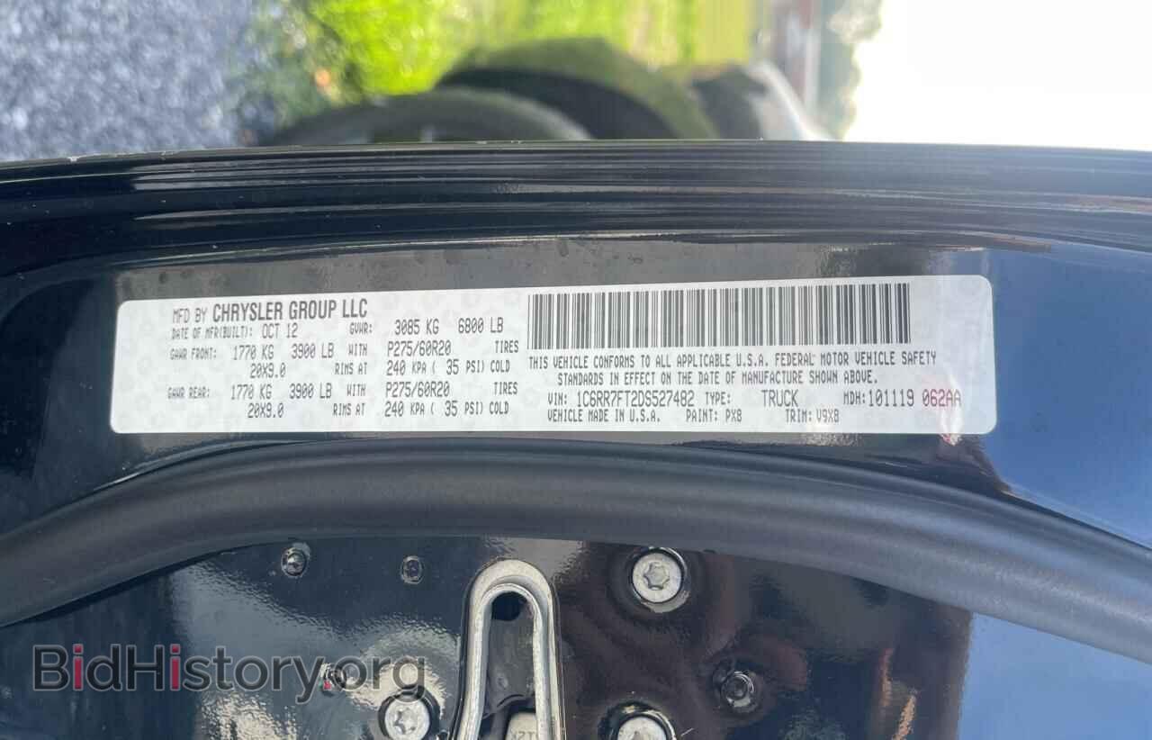 2013 RAM 1500 - VIN: 1C6RR7FT2DS527482 - Photo 10