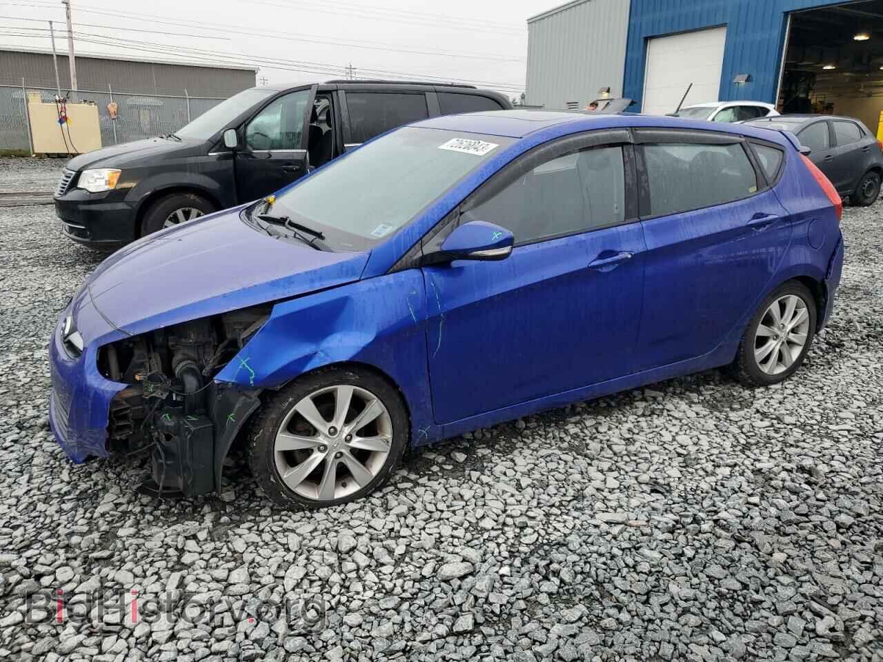 Photo KMHCU5AE6DU074185 - HYUNDAI ACCENT 2013