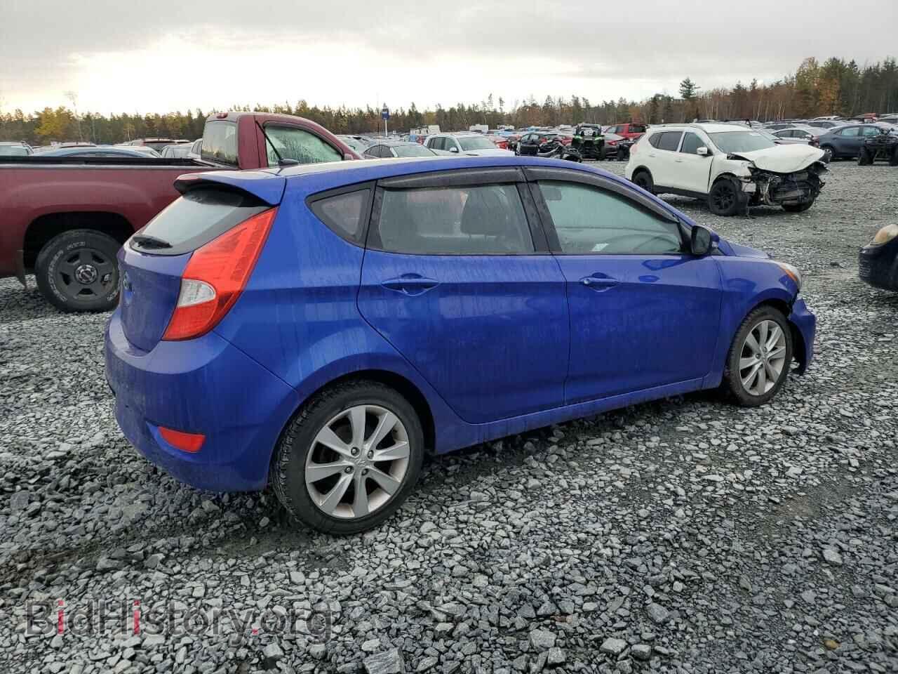 2013 HYUNDAI ACCENT - VIN: KMHCU5AE6DU074185 - Фото 3