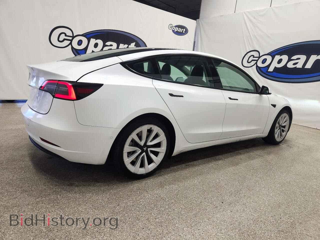 2022 TESLA MODEL 3 - VIN: 5YJ3E1EA8NF304336 - Фото 3