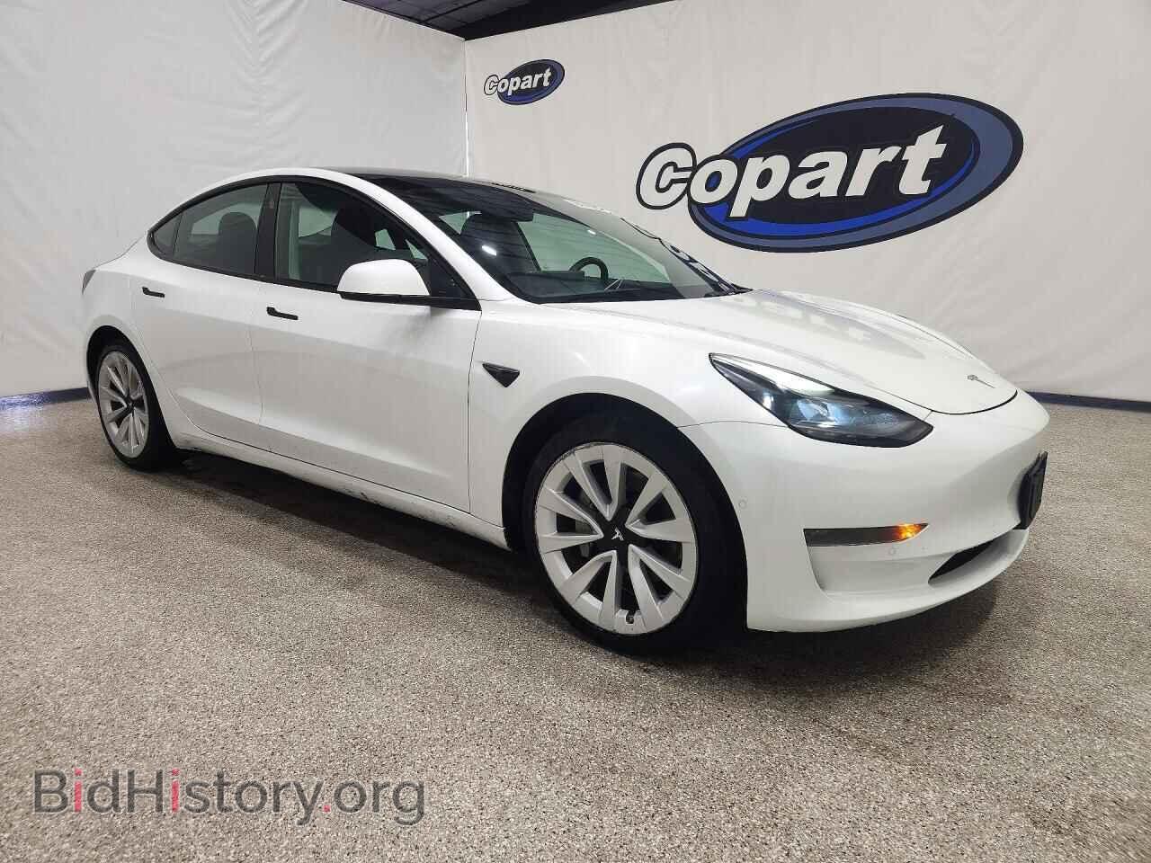 2022 TESLA MODEL 3 - VIN: 5YJ3E1EA8NF304336 - Фото 4