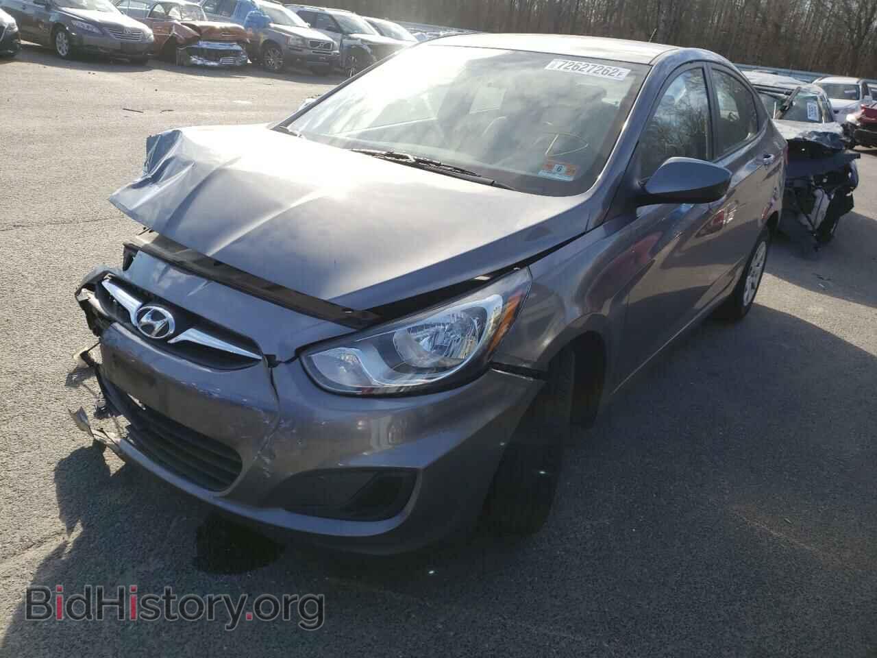 Photo KMHCT4AE1DU475172 - HYUNDAI ACCENT 2013