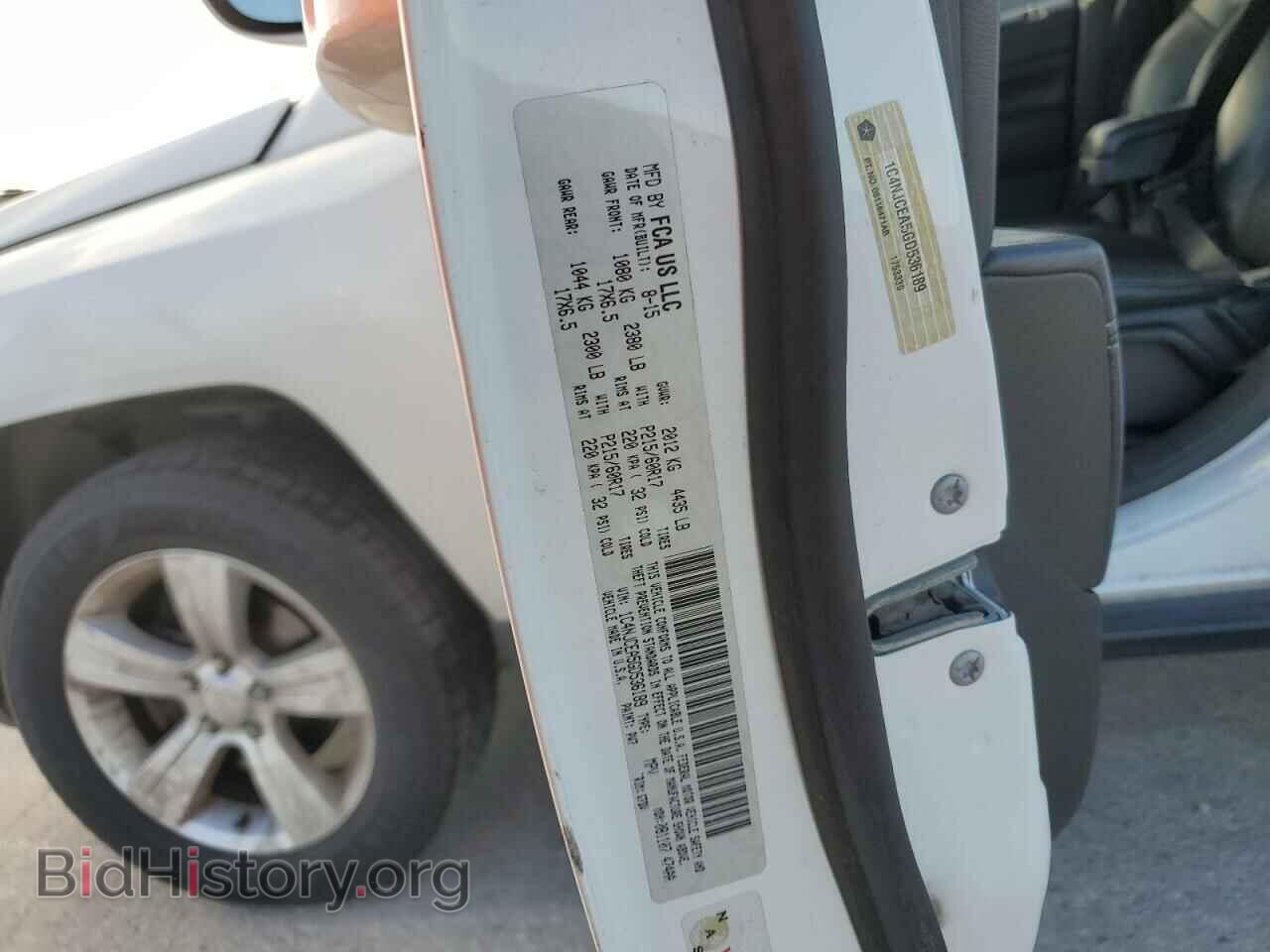 2016 JEEP COMPASS - VIN: 1C4NJCEA5GD536189 - Фото 12