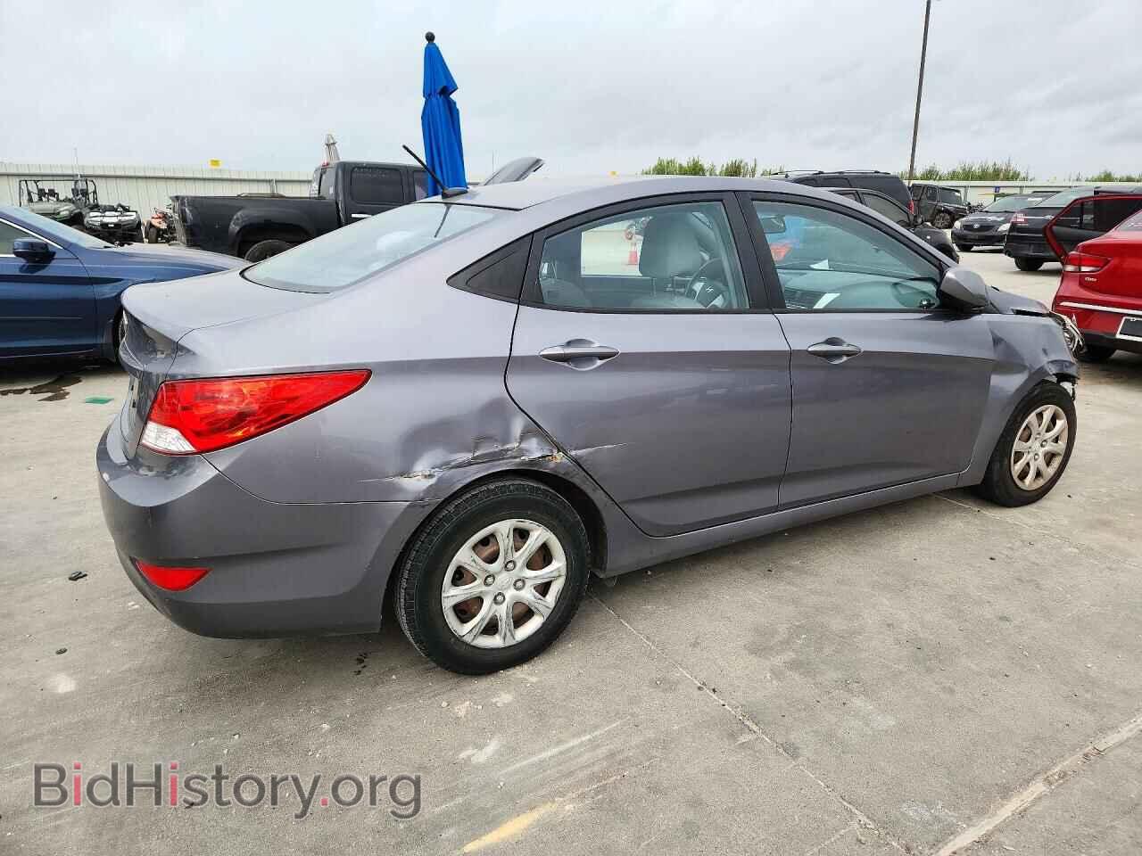2014 HYUNDAI ACCENT - VIN: KMHCT4AE5EU711548 - Фото 3