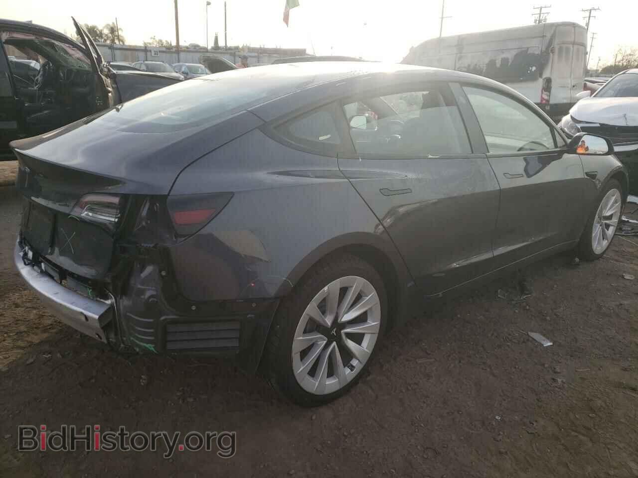 2022 TESLA MODEL 3 - VIN: 5YJ3E1EA2NF191418 - Фото 3