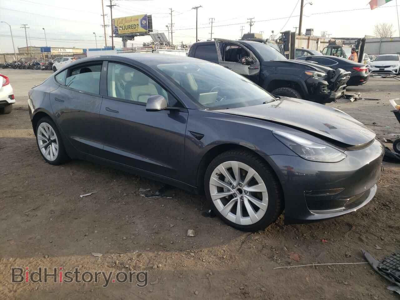 2022 TESLA MODEL 3 - VIN: 5YJ3E1EA2NF191418 - Фото 4