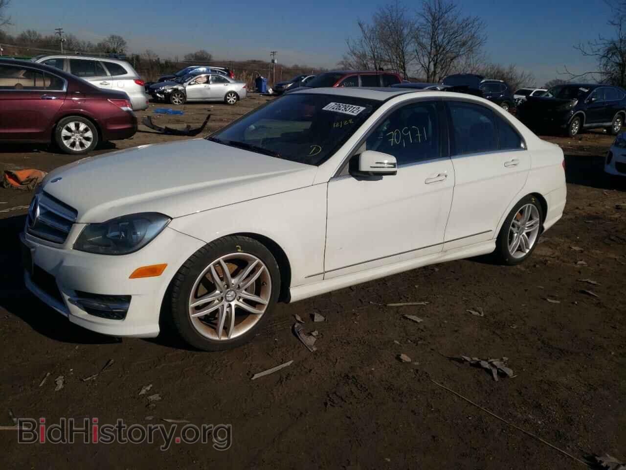 Фотография WDDGF8BB0CF855475 - MERCEDES-BENZ C-CLASS 2012