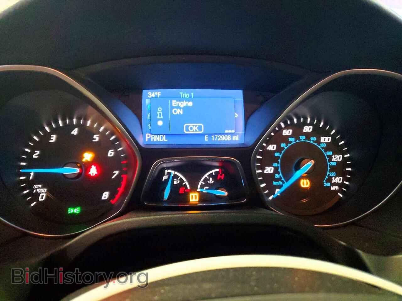 2014 FORD FOCUS - VIN: 1FADP3F28EL429616 - Фото 9