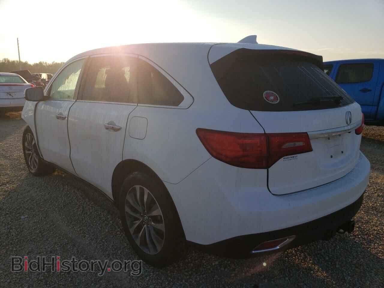 2014 ACURA MDX - VIN: 5FRYD3H67EB013823 - Фото 2