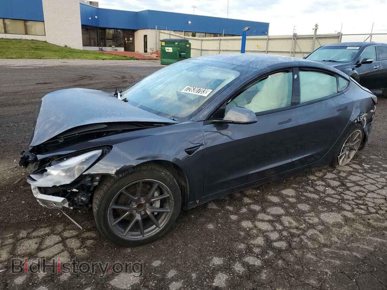 Photo 5YJ3E1EA3MF085655 - TESLA MODEL 3 2021