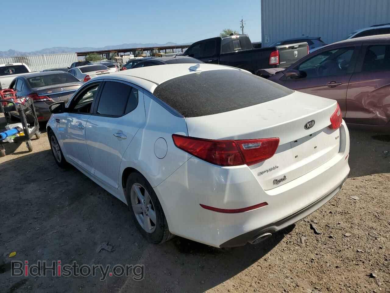 2015 KIA OPTIMA - VIN: KNAGM4A78F5640410 - Фото 2