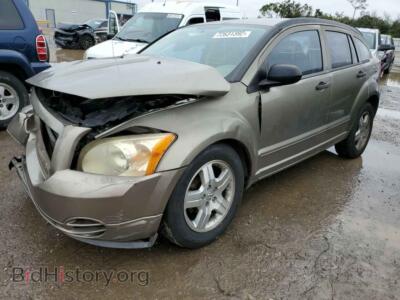 2007 Dodge CALIBER Caliber SX, бежевый — VIN 1B3HB48B67D201450, Copart