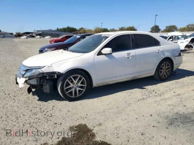2010 Ford FUSION SEL, белый — VIN 3FAHP0JA5AR266658, Copart