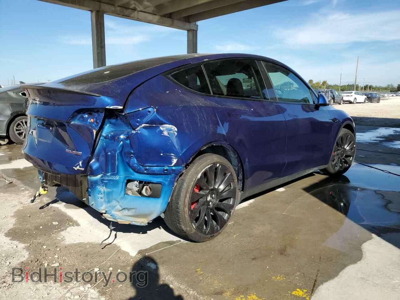 2022 TESLA MODEL Y - VIN: 7SAYGDEF9NF519868 - Фото 3