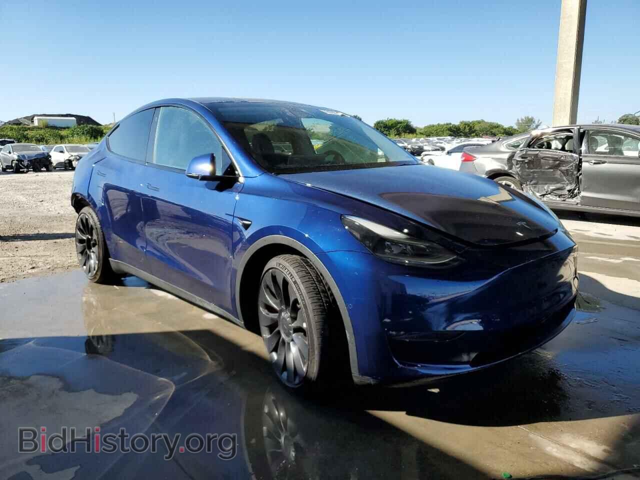 2022 TESLA MODEL Y - VIN: 7SAYGDEF9NF519868 - Фото 4