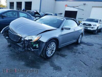 2013 Chrysler 200 Limited, серебристый — VIN 1C3BCBFG7DN706430, Copart