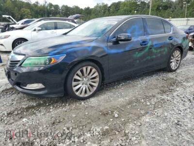 2014 Acura RLX, черный — VIN JH4KC1F36EC002315, Copart