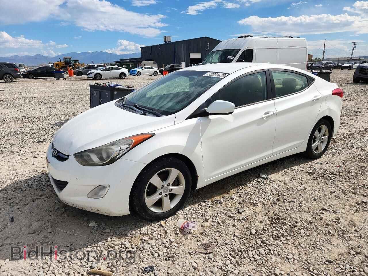 Photo 5NPDH4AE9CH138249 - HYUNDAI ELANTRA 2012