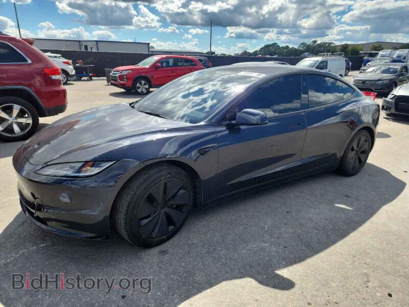 2024 Tesla MODEL 3 (VIN 5YJ3E1EA4RF724147) — photo 1 of 12, Copart, damage: side