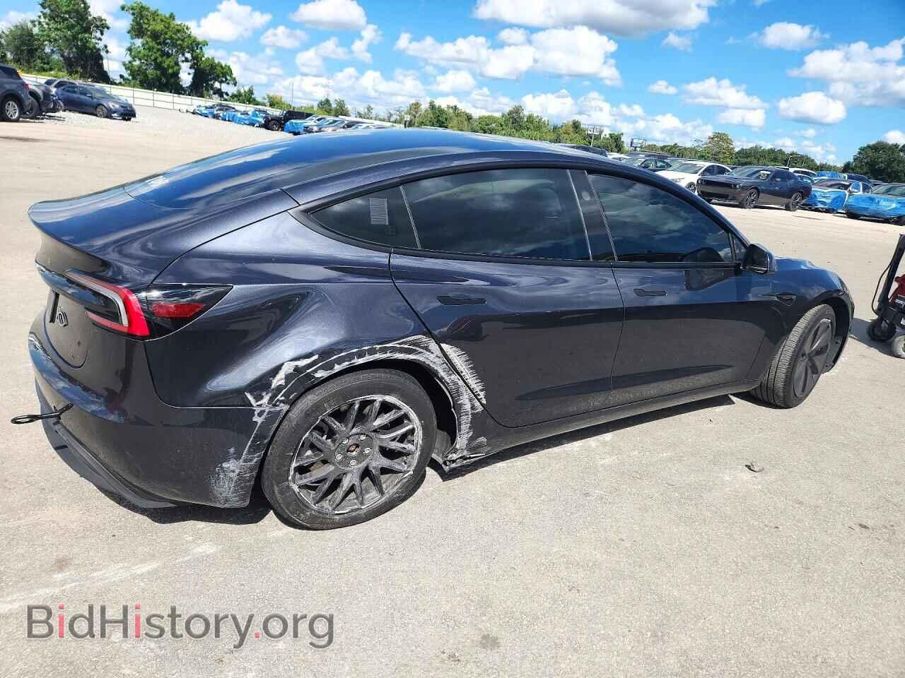 2024 Tesla MODEL 3 (VIN 5YJ3E1EA4RF724147) — photo 3 of 12