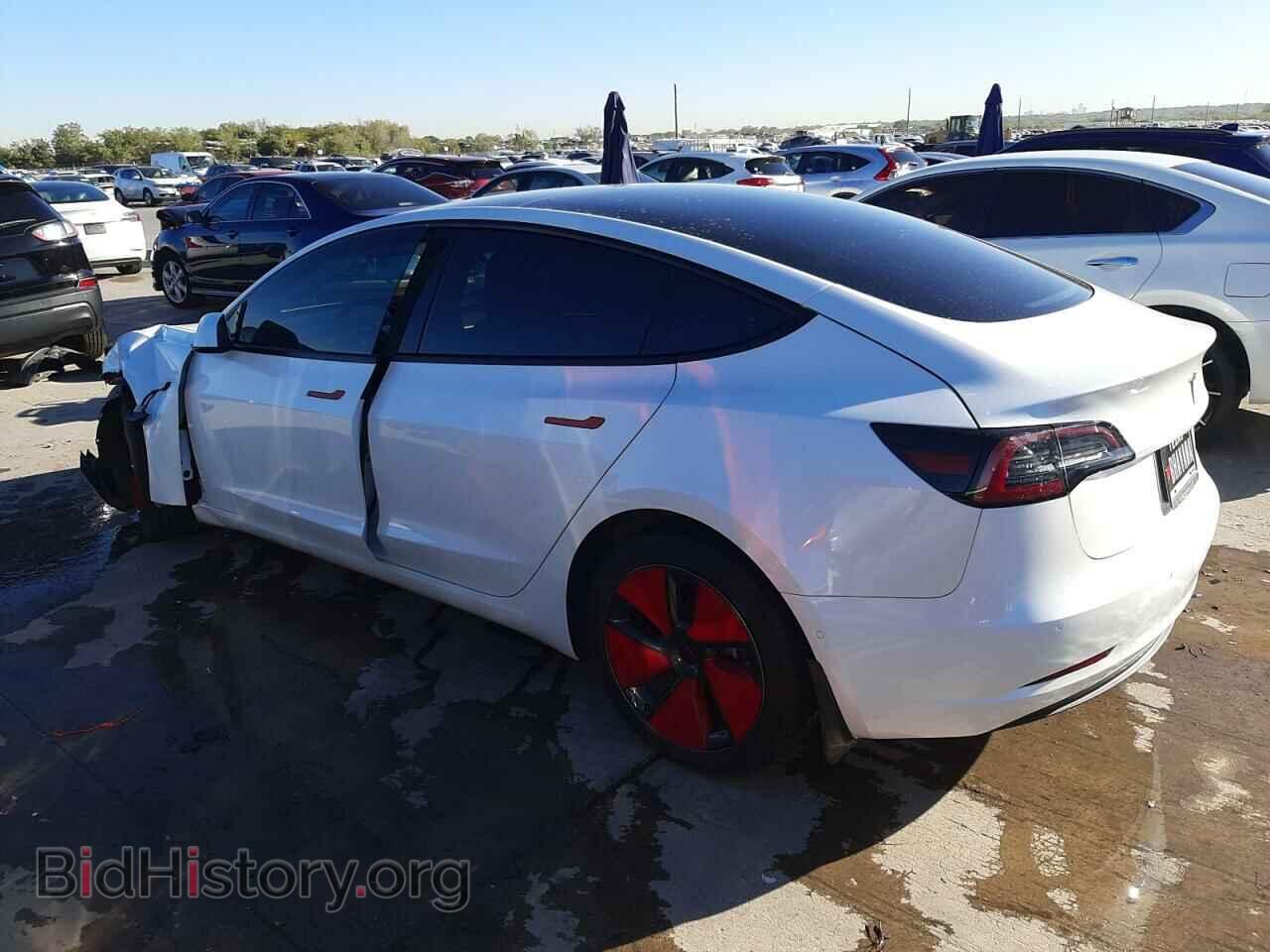 2021 TESLA MODEL 3 - VIN: 5YJ3E1EA4MF054186 - Фото 2
