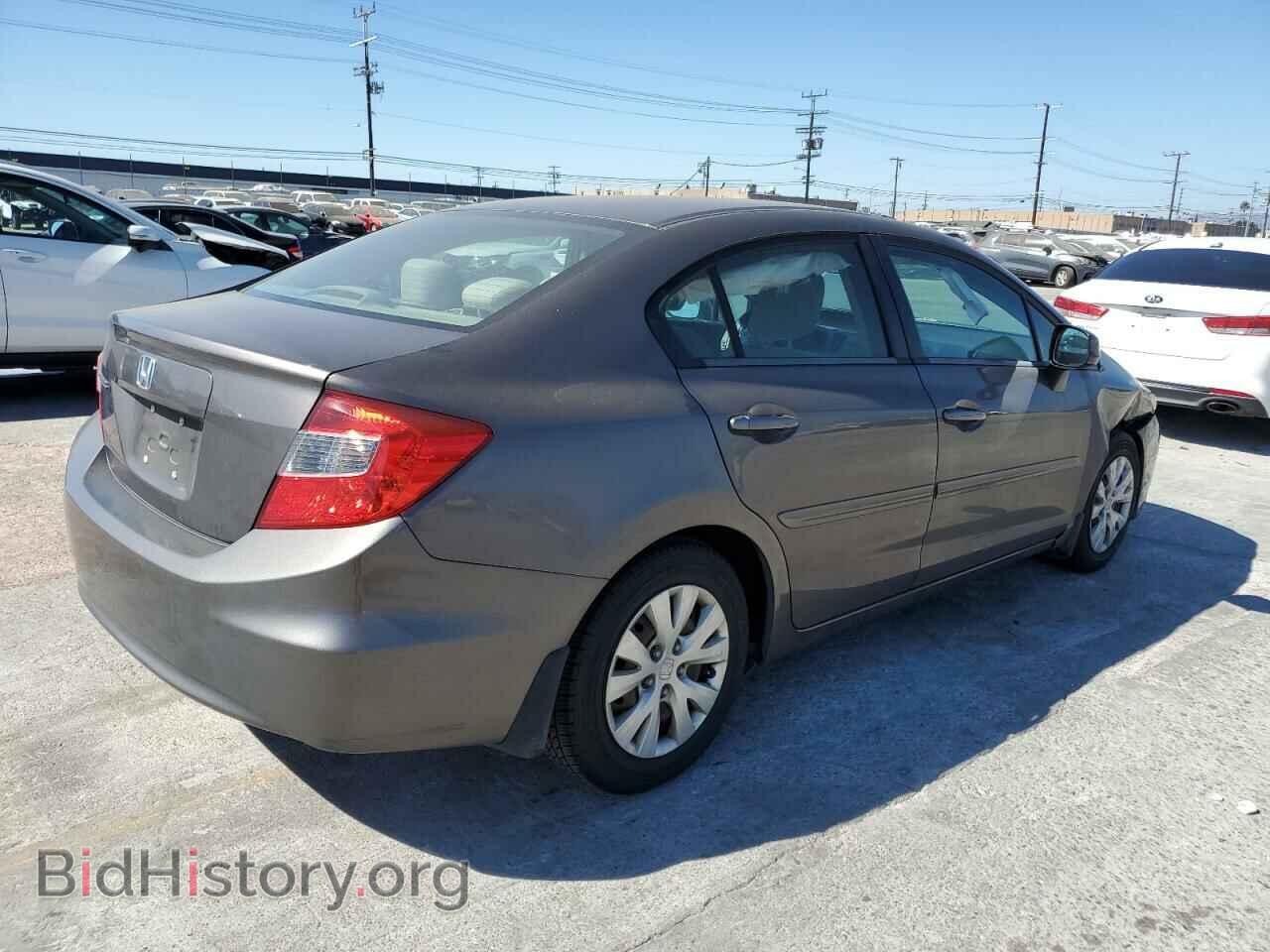 2012 HONDA CIVIC - VIN: 19XFB2F5XCE309182 - Фото 3
