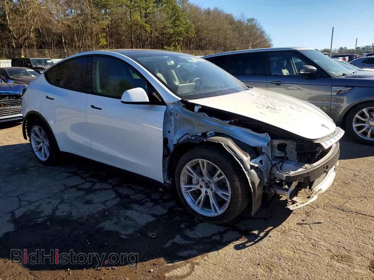 2022 TESLA MODEL Y - VIN: 7SAYGDEE3NF463899 - Фото 4