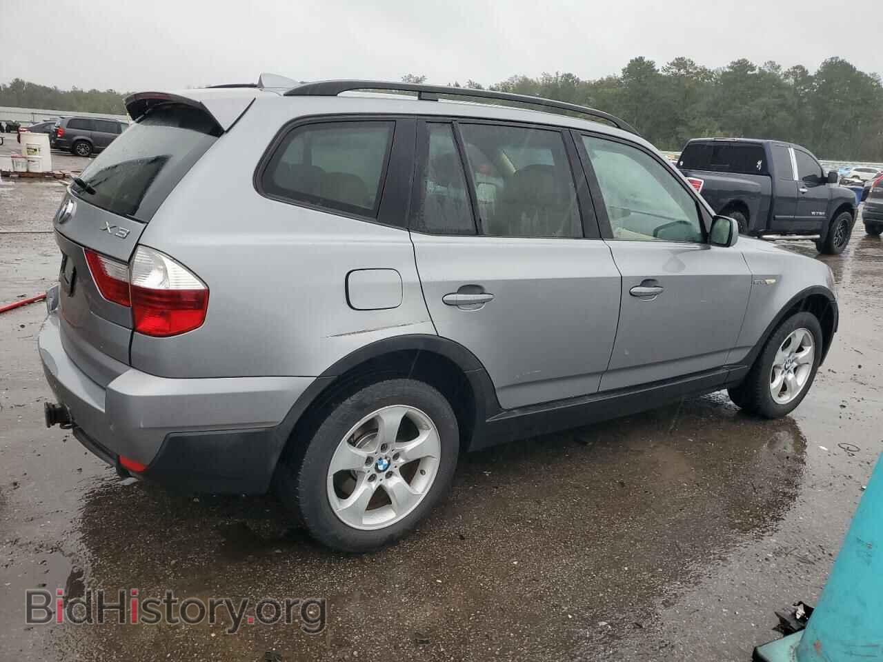 2007 BMW X3 - VIN: WBXPC93457WF28493 - Фото 3